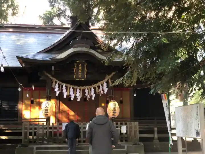 氷川女體神社の本殿・本堂