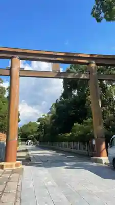 和泉國一之宮　大鳥大社の鳥居