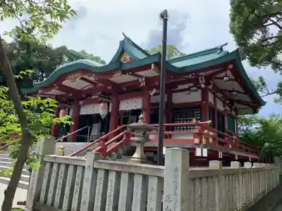 多摩川浅間神社の本殿・本堂