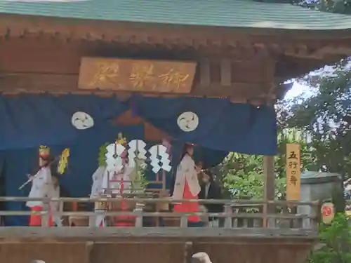 野木神社の神楽