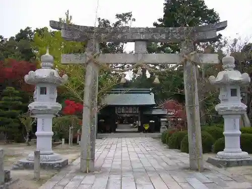 玉祖神社の鳥居