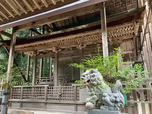 波豆八幡神社の本殿・本堂