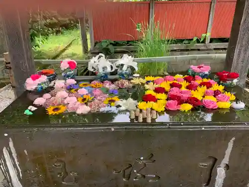 前玉神社の手水