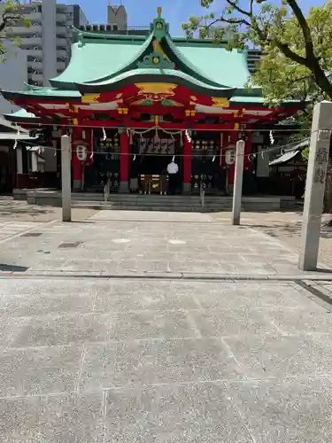 御霊神社の本殿