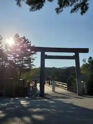 伊勢神宮内宮(皇大神宮)の鳥居