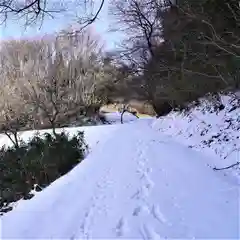 三渡神社の周辺