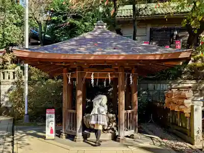 五條天神社の手水舎