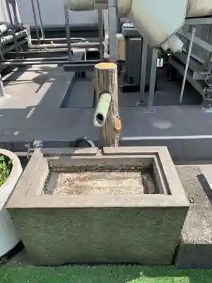 航空神社の手水舎