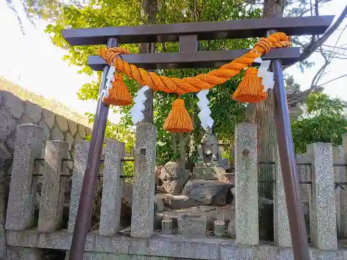 津島社の鳥居