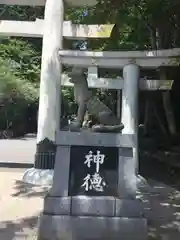 三峯神社の狛犬