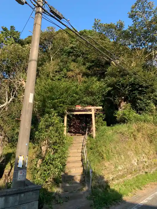 白畠神社の鳥居