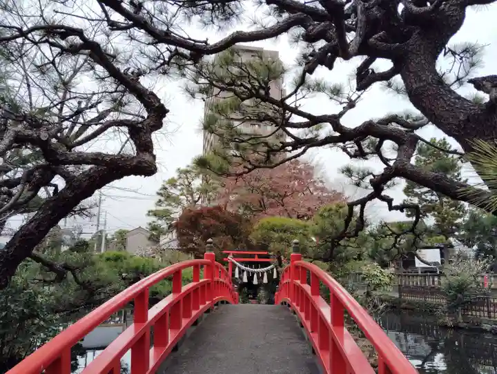 厳島神社 (堅町神明宮)(群馬県)