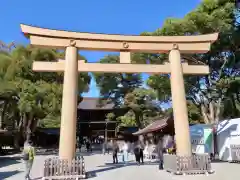 明治神宮の鳥居