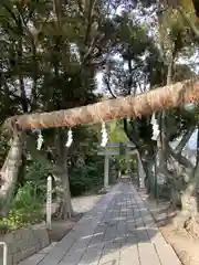 越ヶ谷久伊豆神社の鳥居