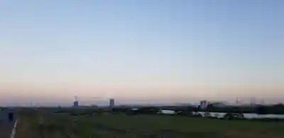 小岩田天祖神社の景色