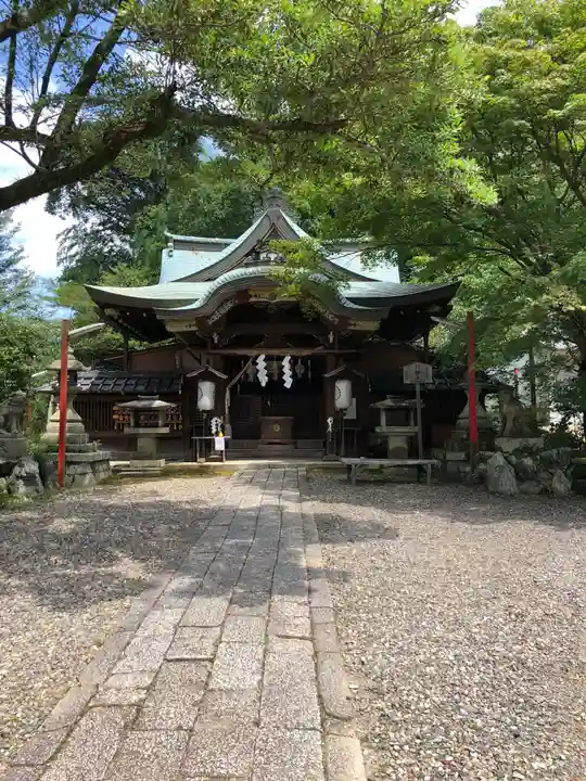 粟田神社の本殿・本堂