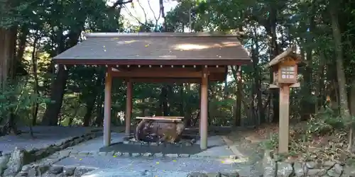 倭姫宮（皇大神宮別宮）の手水舎