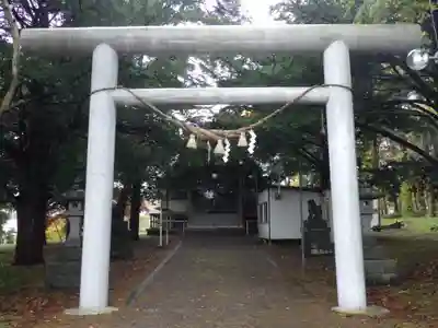 音江神社の鳥居