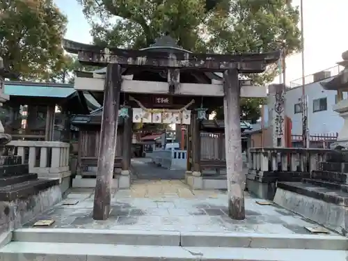 蟻通神社の鳥居