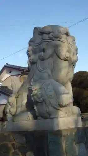 御嶽山 白龍神社の狛犬