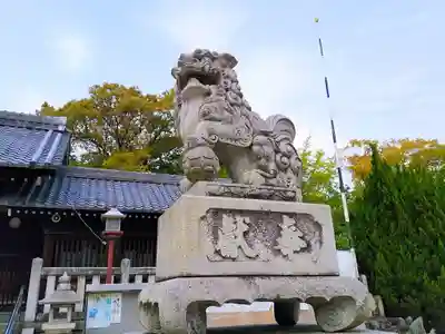 神明神社(高棚神明神社)の狛犬