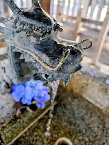 北海道神宮頓宮の手水舎