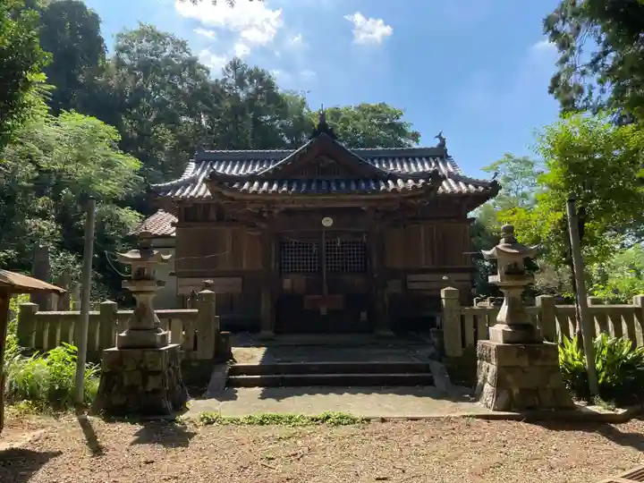 白鳥神社の本殿・本堂