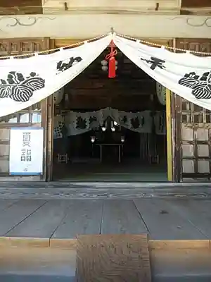 木幡山隠津島神社(二本松市)の本殿・本堂