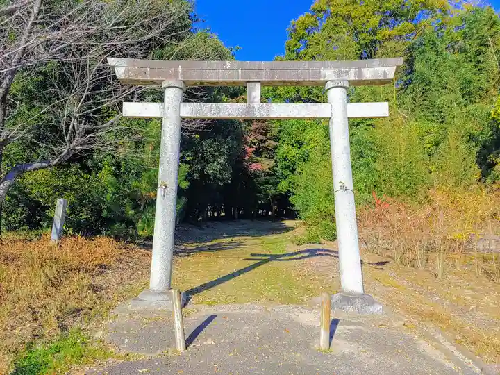 山崎神社の鳥居