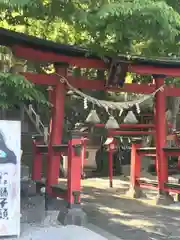 山名八幡宮の鳥居