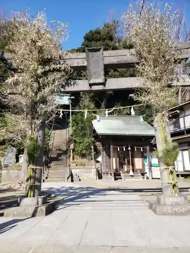 冨塚八幡宮の鳥居