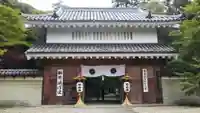 目の霊山 油山寺の山門・神門