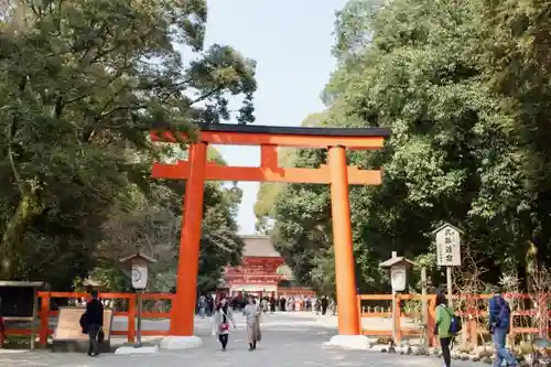 賀茂御祖神社（下鴨神社）の鳥居