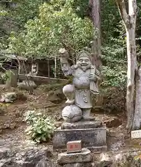 宝登山神社の像
