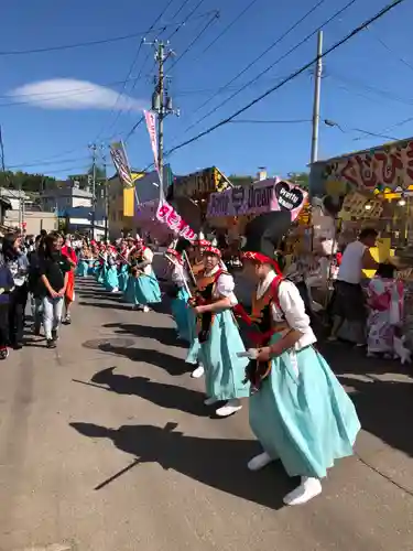 潮見ヶ岡神社のお祭り