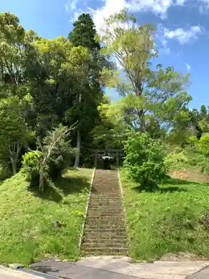 白山神社の鳥居
