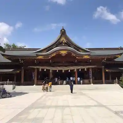 寒川神社の本殿・本堂