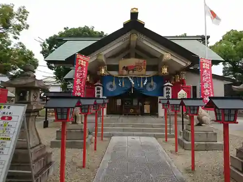 志紀長吉神社の本殿・本堂