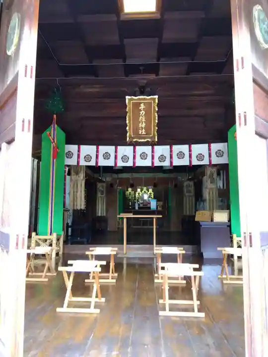 手力雄神社の本殿・本堂
