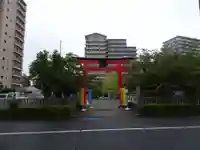 亀戸浅間神社の鳥居