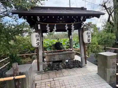 寛永寺不忍池弁天堂の手水舎