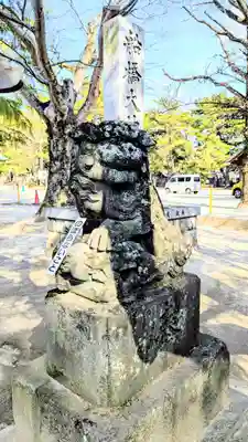 意富比神社の狛犬