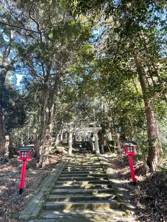 八所神社の鳥居