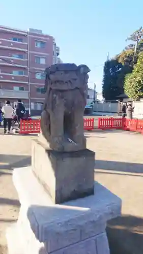 高靇神社の狛犬