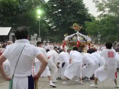 釧路一之宮 厳島神社のお祭り