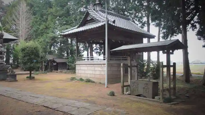 磐裂根裂神社の手水舎