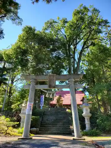 隠津島神社の鳥居