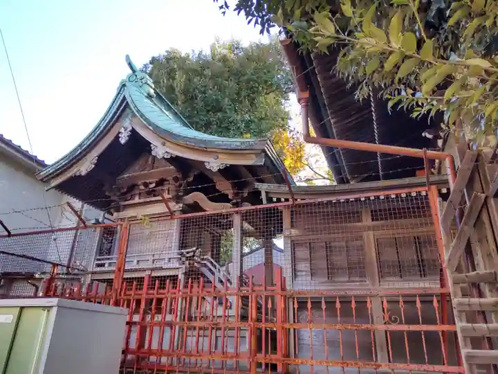 原稲荷神社の本殿・本堂
