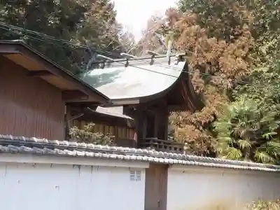 祖母神社の本殿・本堂