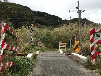 天道神社の周辺